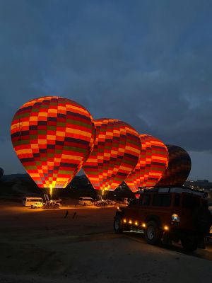 Cappadocia Jeep Safari Among the Fairy Chimneys  at Sunrise